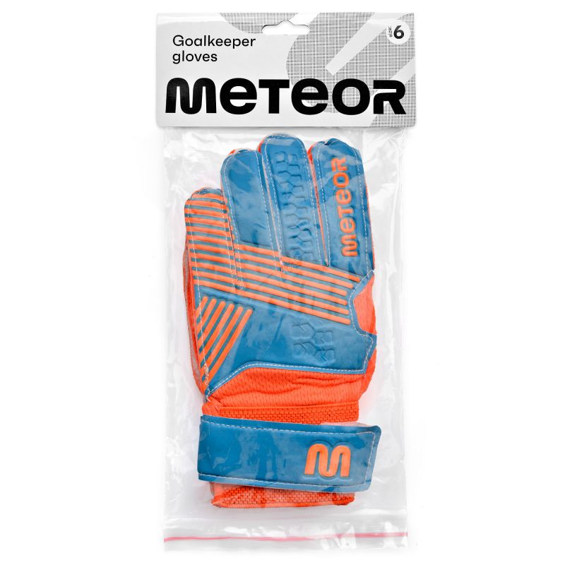 Goalkeeper gloves Meteor Catch Blue 03806-03812 Your Sports Performance