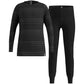 Odlo Set long ACTIVE WARM ECO SET children's underwear set size 80cm Black-Gray Odzież militarna/Bielizna termoaktywna Your Sports Performance