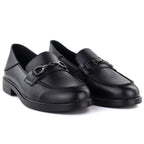 Women's leather moccasins, black, Vinceza 18117 To be categorized Your Sports Performance