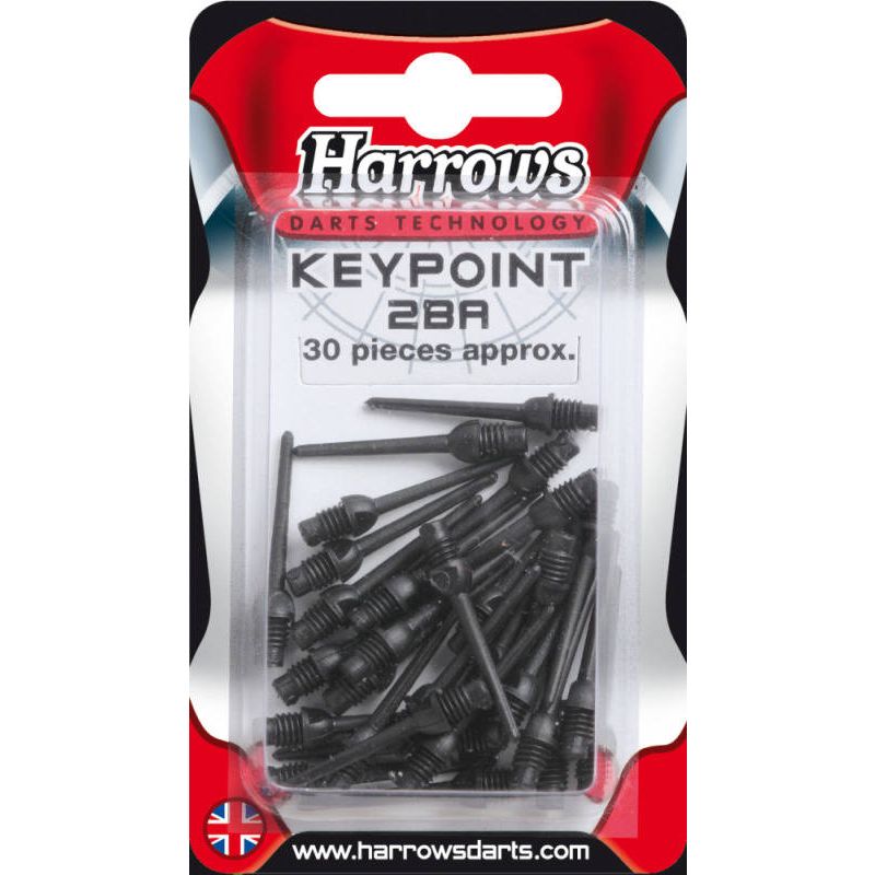 Softip Harrows Spare Keypoint Dart Tips 30 pcs In preparation Your Sports Performance