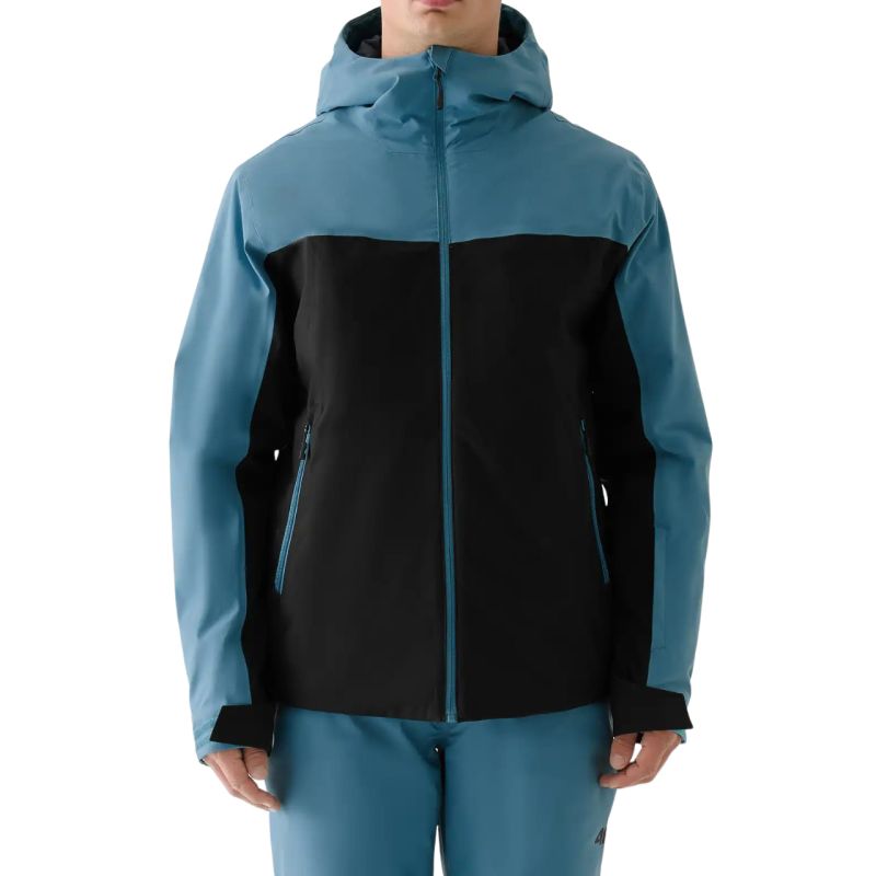 Men's ski jacket 4F M0787 sea green 4FWAW25TTJAM0787 46S