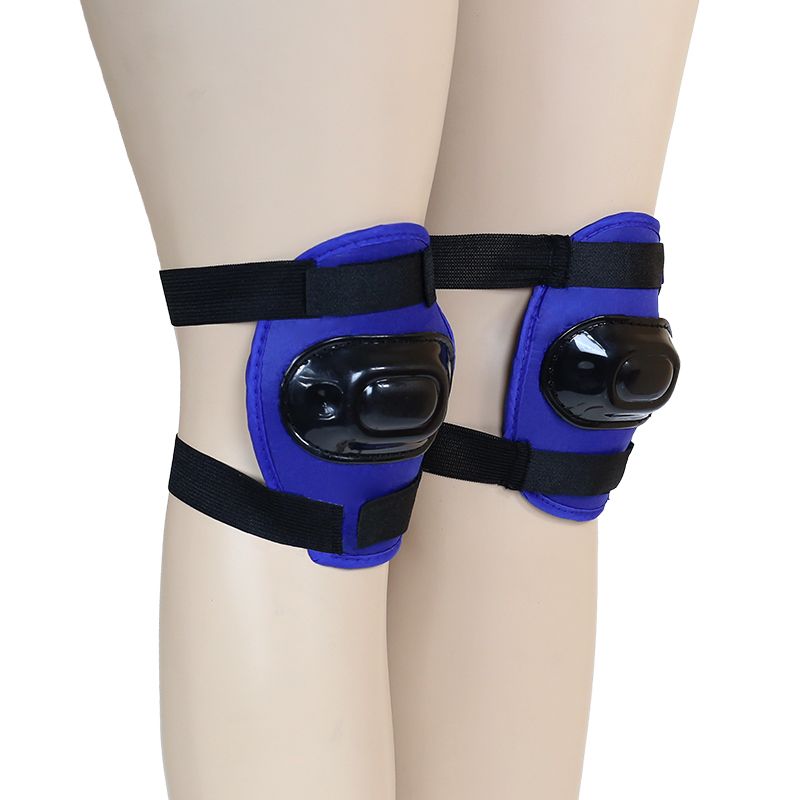 Protectors set Nils Extreme DARK BLUE size S H180 Accessories/Protectors and knee pads Your Sports Performance