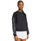 Women's adidas Animal Print 3-Stripes French Terry Sweatshirt Black JM1835 In preparation Adidas