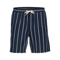 Jack&Jones men's striped shorts JPSTJAIDEN COBA STRIPE JOG SHORTS REG SN 12274413 SKY CAPTAIN/STRIPES Jack&Jones