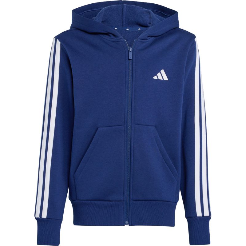 adidas Essentials Full-Zip Navy Blue Kids' Sweatshirt JY4980