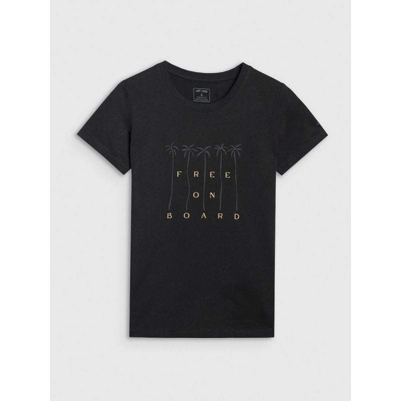 Women's regular printed T-shirt 4F 4FRSS25TTSHF3162-20S 4f