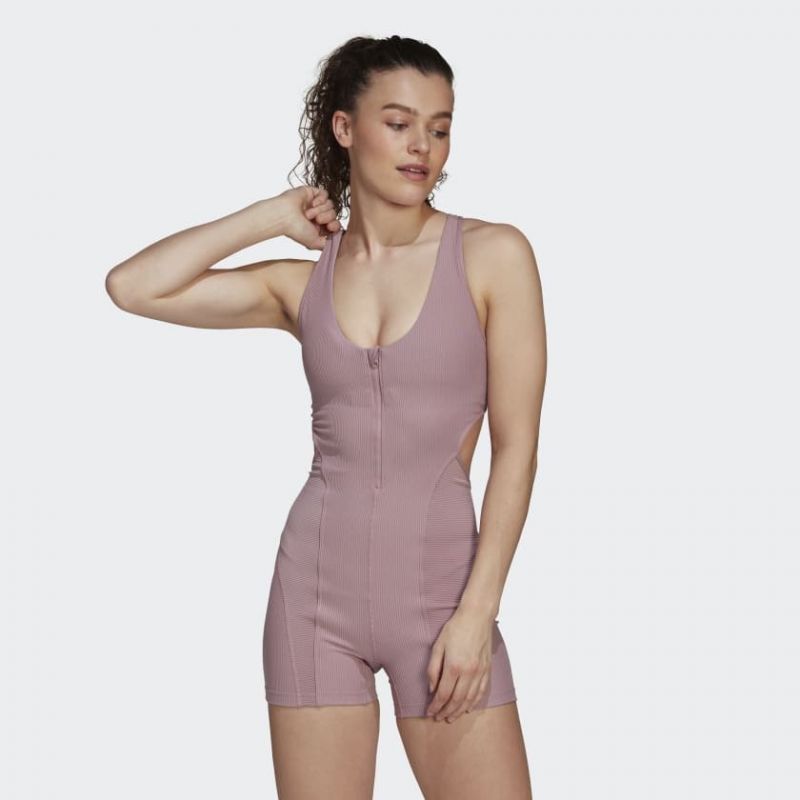 Suit adidas YOGA FOR ELEMENTS RIBBED ONESIE W HD9545 Clothing/Training Adidas