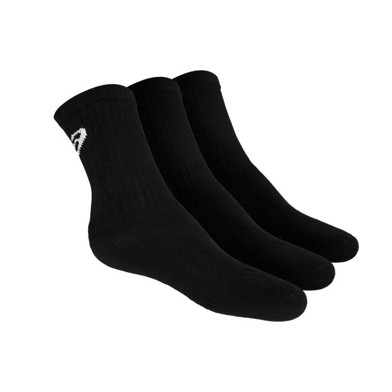 Asics 3PPK Crew Sock U 155204-0900 Socks Clothing/Training/Socks/Unisex Asics