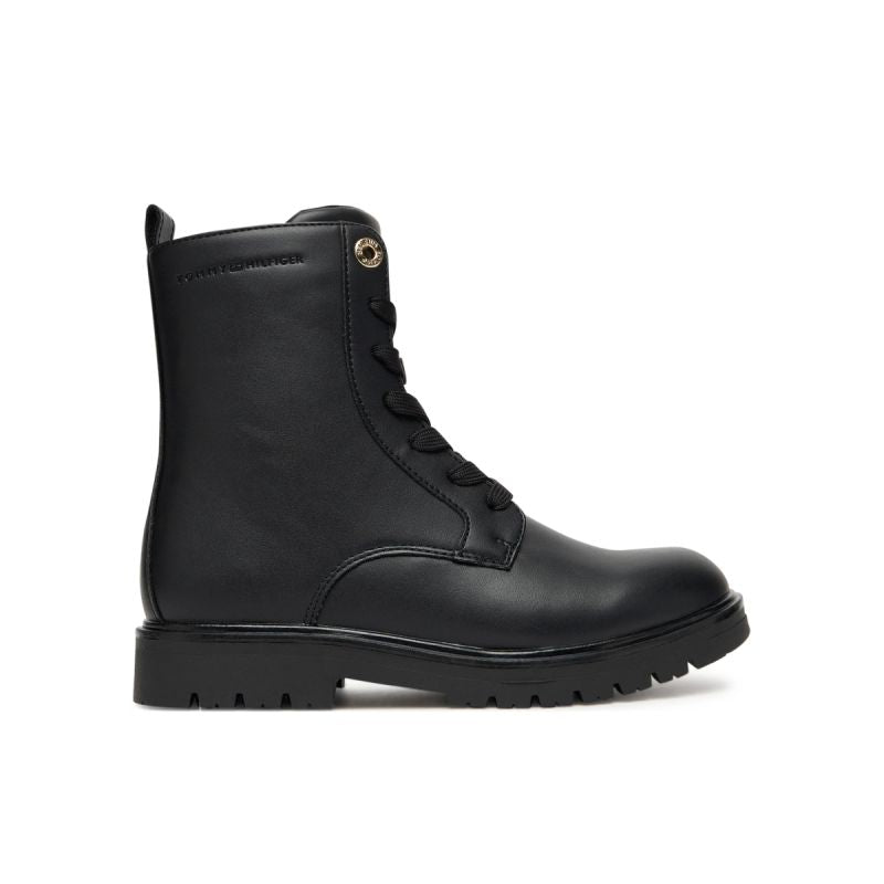 Tommy Hilfiger Women's Lace-Up Bootie T3A5-34012-1355999 Black To be categorized Your Sports Performance