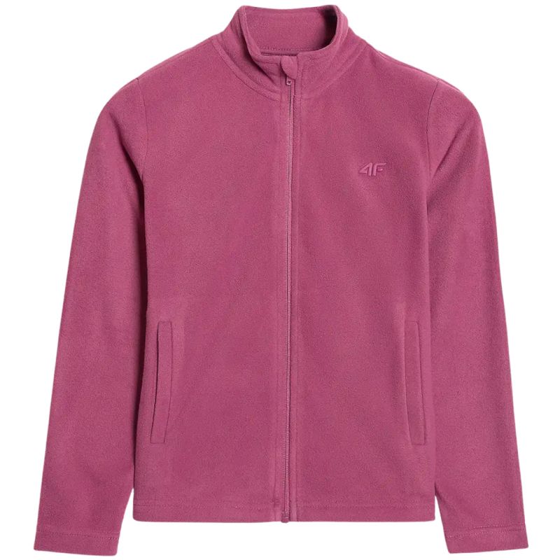 Fleece for girls 4F F346 dark purple 4FJWAW25TFLEF346 50S 4f
