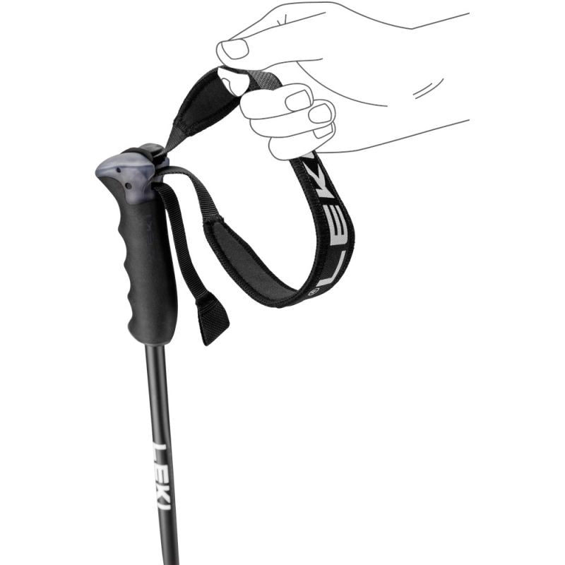 LEKI Neolite AIRFOIL ski poles 135 cm Anthracite Aluminum Akcesoria sportowe i turystyczne/Kije do Nordic Walking i trekkingu Your Sports Performance