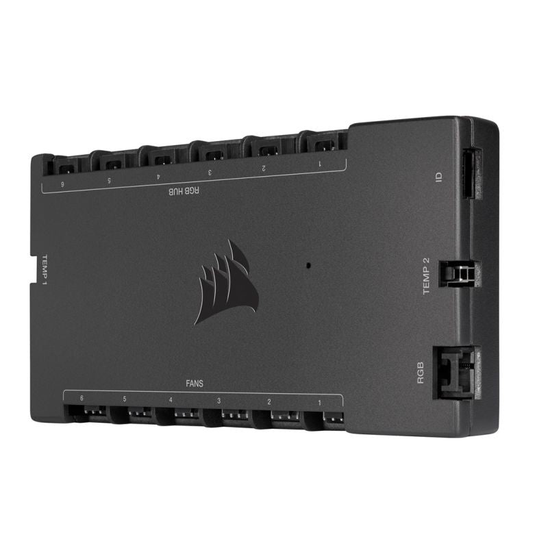 Corsair iCUE Commander Core XT RGB Controller, 6-Channel Fan Speed, Black Chłodzenie/Chłodzenie - akcesoria Your Sports Performance