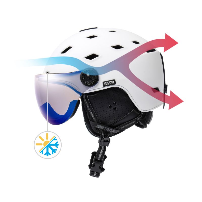 Meteor Glide Ski Helmet L 58-61 cm 17297 Accessories/Skiing/Helmets Your Sports Performance