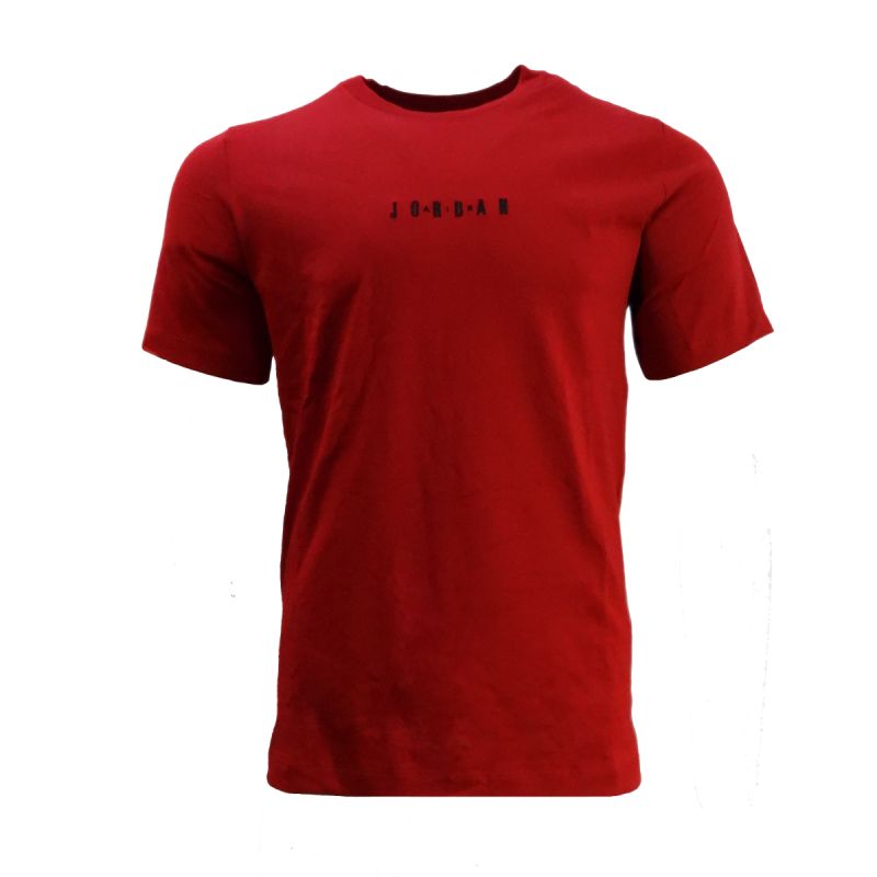 Air Jordan Jumpman Embroidered Air Crew Red Men's T-shirt - DM3182-689 Odzież/Odzież na co dzień Your Sports Performance