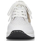 Rieker W N6304-80 white leather wedge shoes Footwear/Lifestyle/Rieker Your Sports Performance