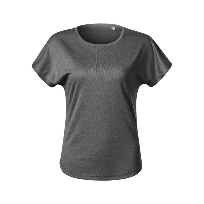 Zoom Women's T-Shirt (Black Melange)