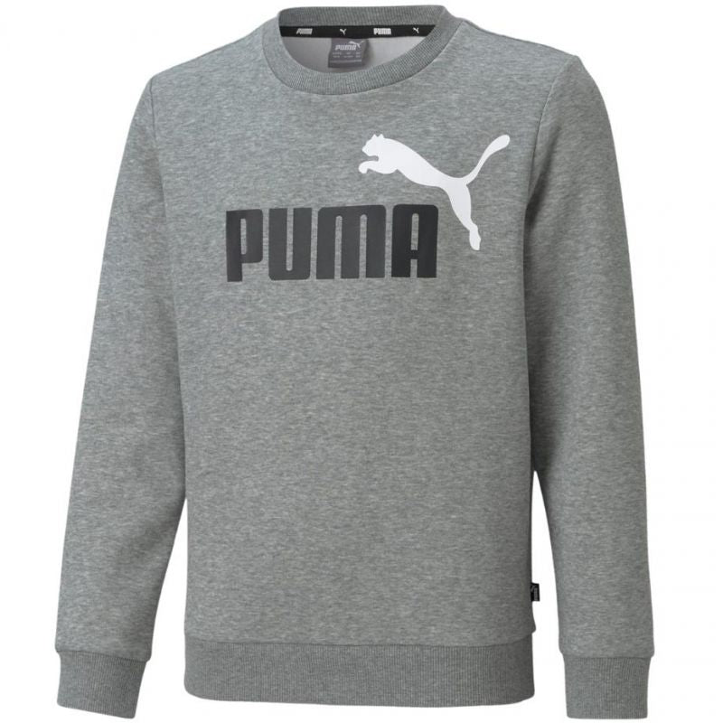Sweatshirt Puma ESS + 2 Col Big Logo Crew FL Jr 586986 03 Clothing/Training Puma