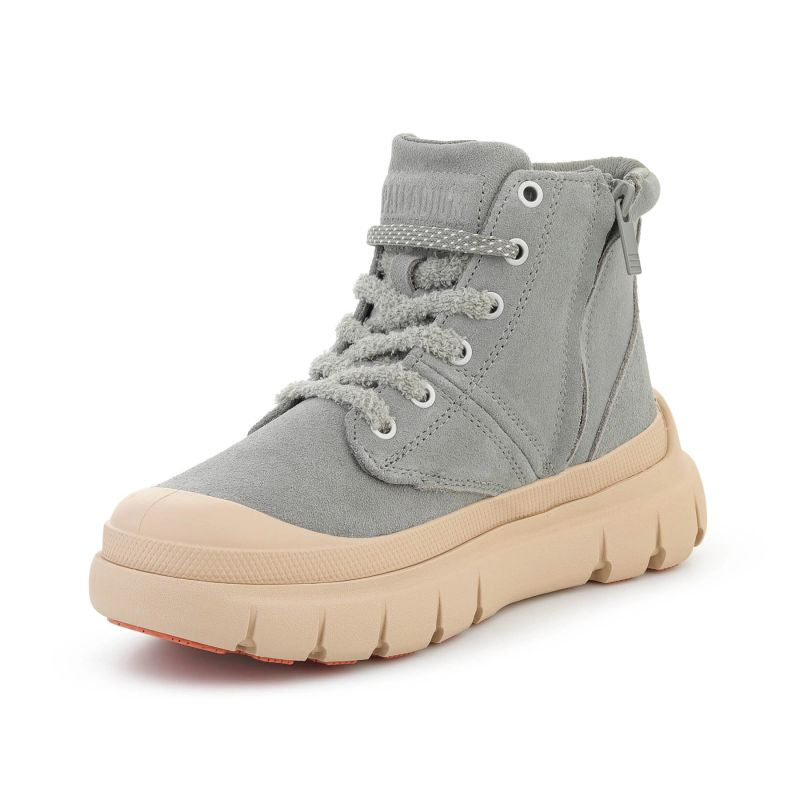 PALLADIUM PALLAPOP HI ZIP SDE VETIVER 99553-340