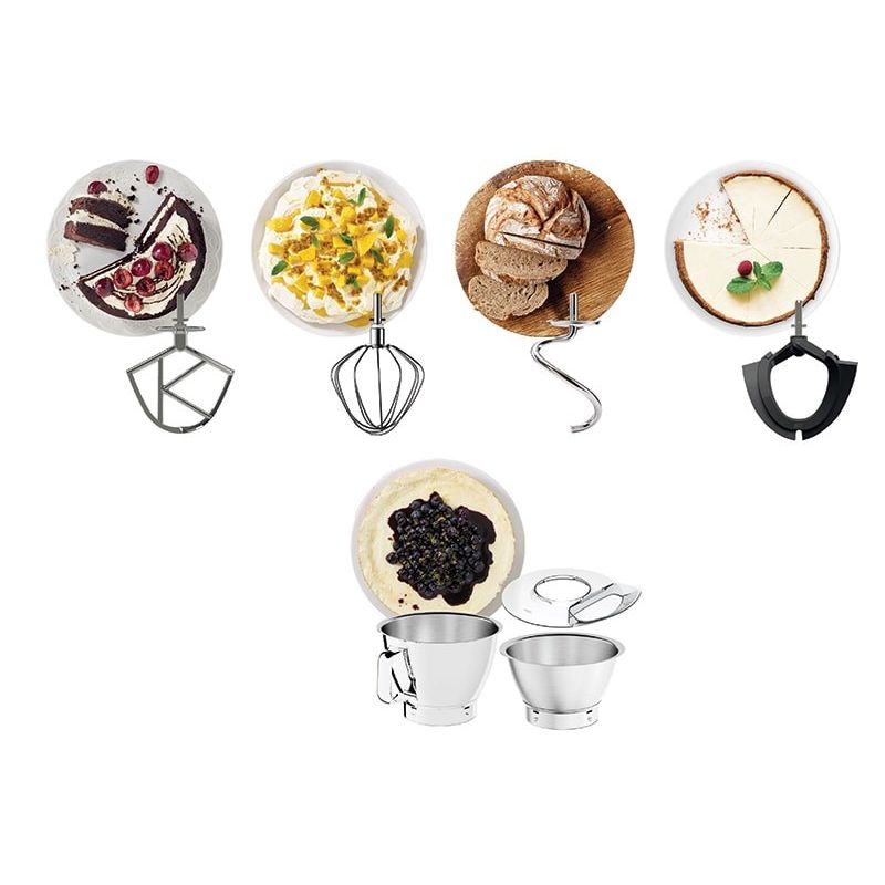 KENWOOD KVC85.004SI Chef Titanium Kitchen Machine AGD - Produkty/Roboty kuchenne Your Sports Performance