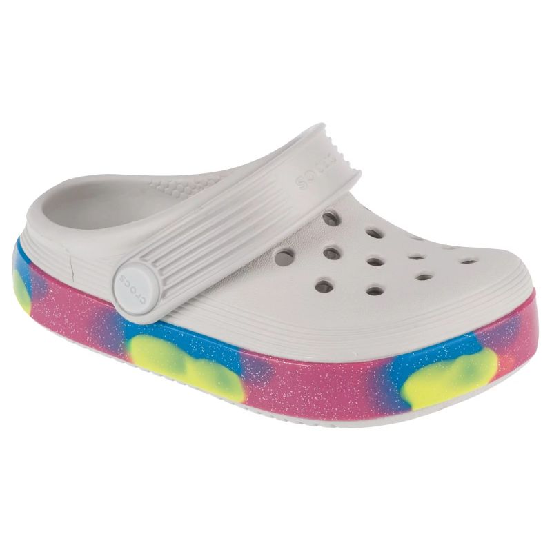 Crocs Off Court Glitter Band Clog T Jr 209717-1FS flip-flops Footwear/Swimming/Kids Crocs
