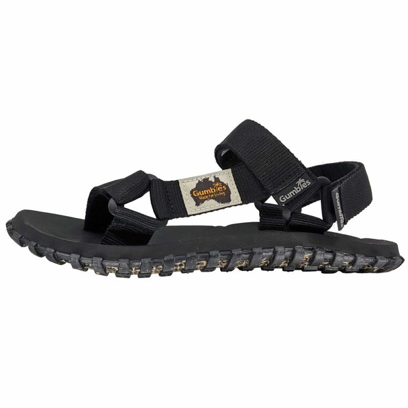 Sandals Gumbies Scrambler Sandal G-SC-UNI-BLACK Footwear/Outdoor/Gumbies Your Sports Performance