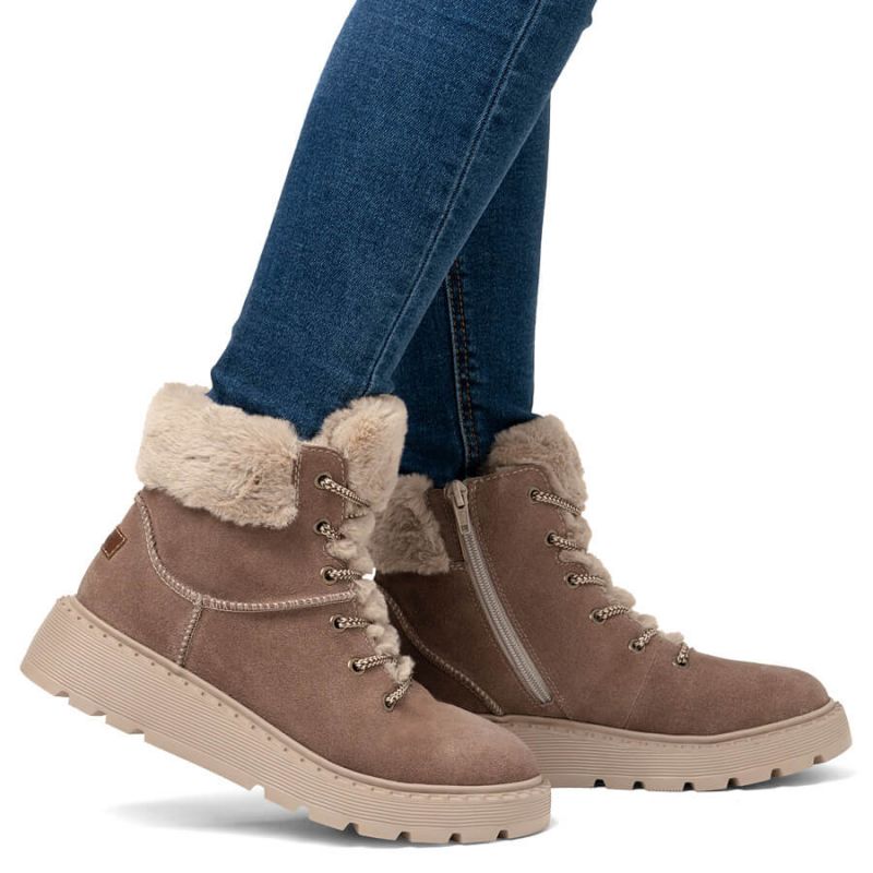 Rieker 70402-24 W RKR753 fur ankle boots Footwear/Lifestyle/Rieker Your Sports Performance