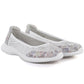 Women's leather openwork shoes, white, S.Barski 7036 S.Barski
