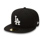 New Era 59FIFTY MLB LA Los Angeles Dodgers Essential Black Fullcap - 10047495 Odzież/Czapki/Czapki z daszkiem Your Sports Performance