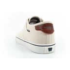 Wrangler Men’s Calypso Derby Sneakers, Ecru Casual Shoes, Stylish and Comfortable