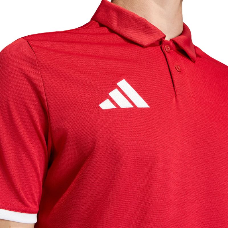 Men's adidas Entrada 26 Polo T-shirt red JZ6664 To be categorized Your Sports Performance