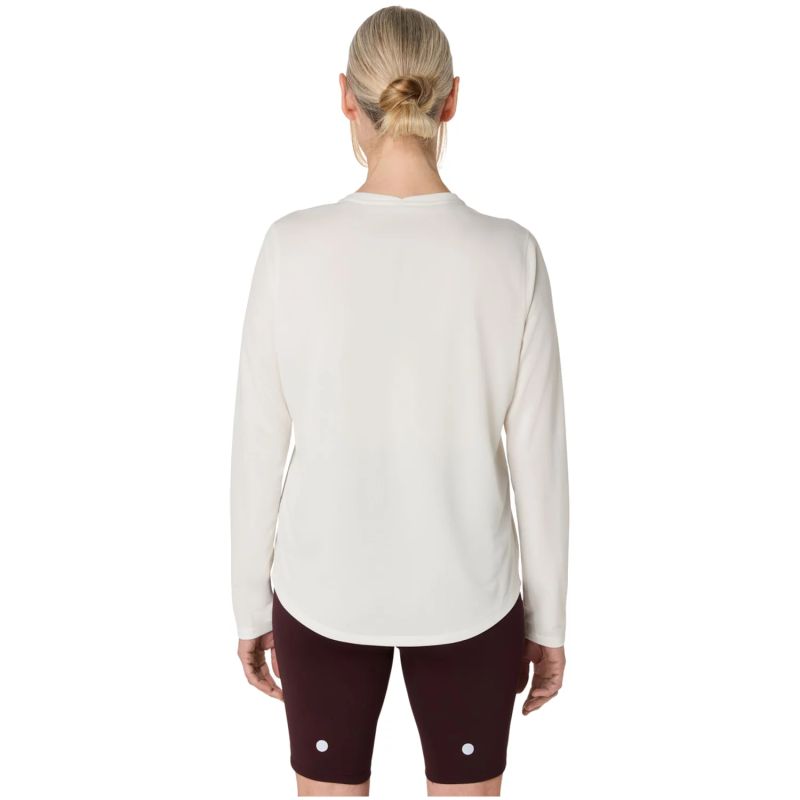 ASICS Fujitrail Logo LS Top 2012D315-100 White M In preparation Your Sports Performance