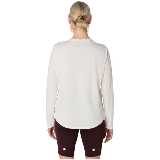 ASICS Fujitrail Logo LS Top 2012D315-100 White M In preparation Your Sports Performance