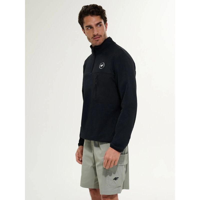 Men's relaxed sweatshirt without hood 4F 4FRSS26TSWSM2925-20S