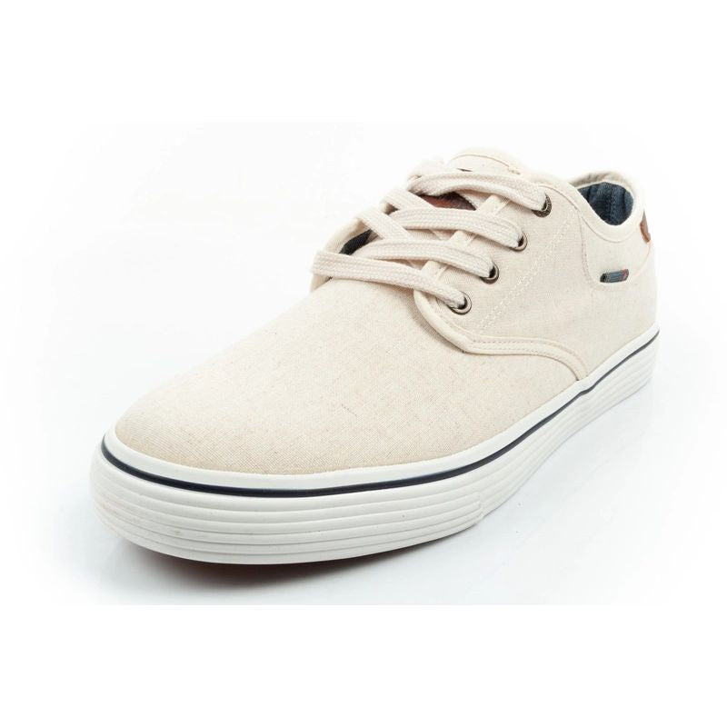 Wrangler Men’s Calypso Derby Sneakers, Ecru Casual Shoes, Stylish and Comfortable