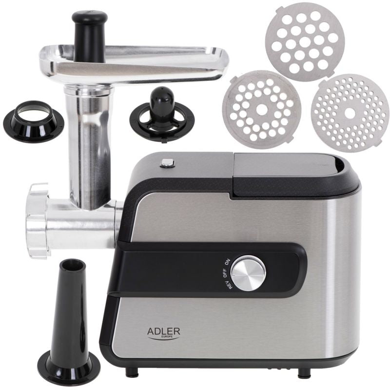 Adler AD 4813 2000W Mincer Black, Silver AGD - Produkty/Maszynki do mielenia Your Sports Performance
