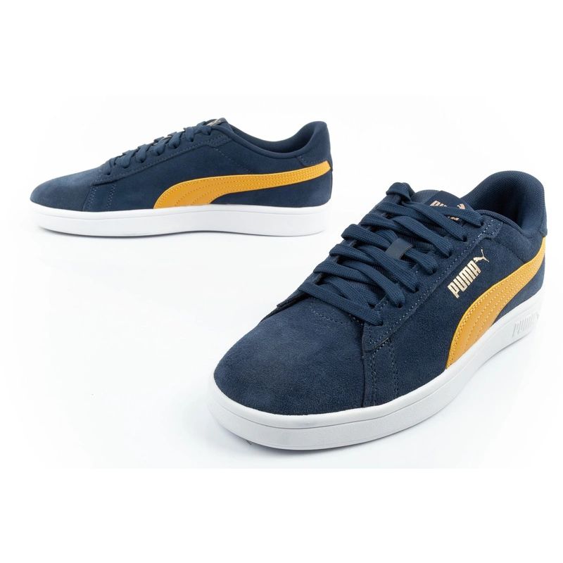 Puma men's sports shoes sneakers Smash 3.0 leather classic fashionable navy blue To be categorized Your Sports Performance