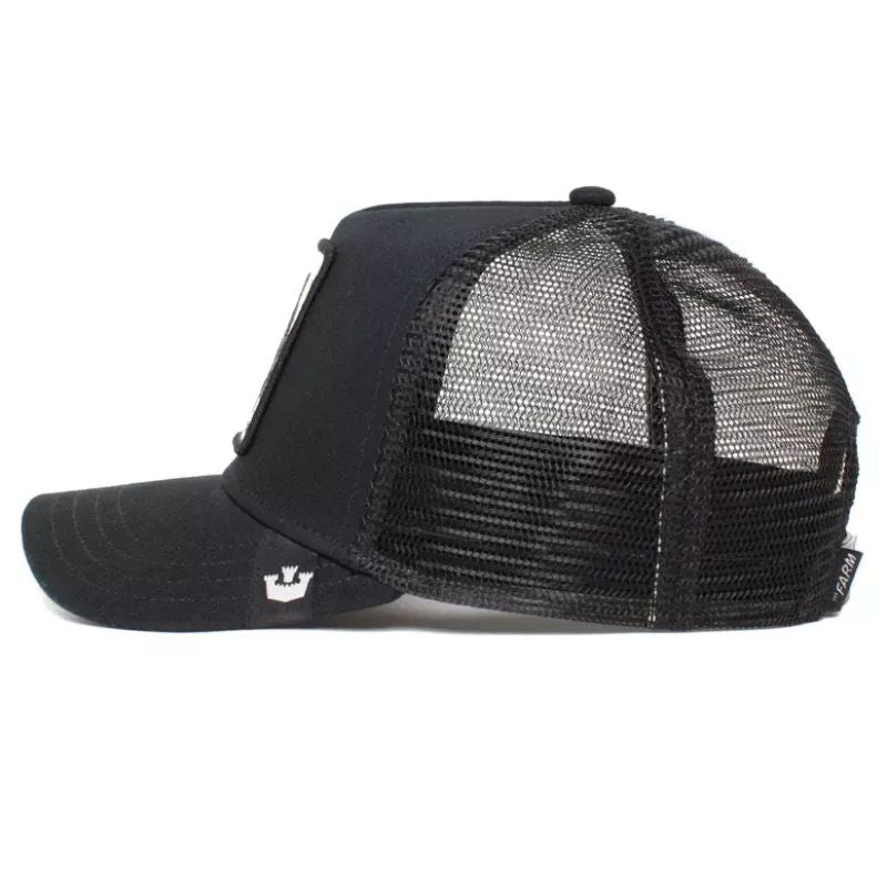 Goorin Bros. The Panther Trucker Cap - 101-0381-BLK Odzież/Czapki/Czapki z daszkiem Your Sports Performance