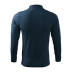 Malfini Single J. LS M MLI-21102 navy blue polo shirt Clothing/Lifestyle/T-shirts/Malfini Malfini