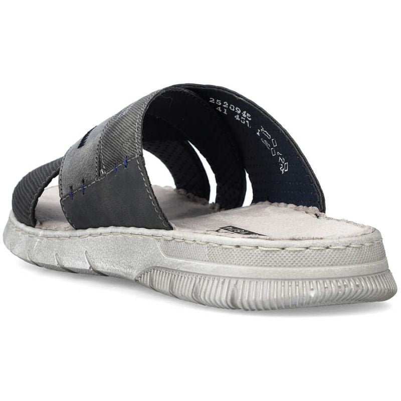 Comfortable Rieker M RKR581 gray flip-flops Footwear/Lifestyle/Rieker Your Sports Performance