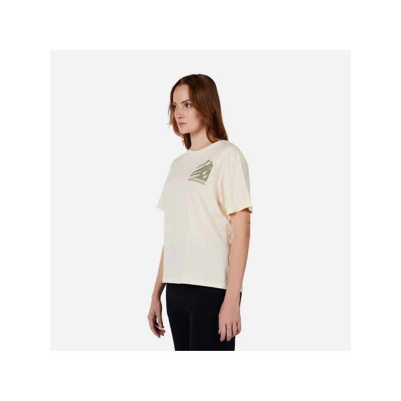 ROSSIGNOL W Waterfall Relax Tee Women's White