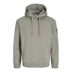 Jack&Jones Men's Hoodie JJCLEVELAND SWEAT HOOD SN 12298441 VETIVER