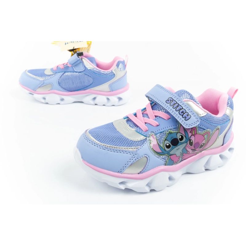 Leomil Stitch children's sports shoes, lightweight sneakers with Velcro LED In preparation Your Sports Performance