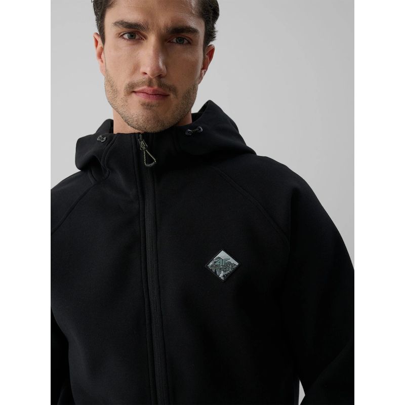 Men's regular hooded sweatshirt 4F 4FRAW26TSWSM3161-20S