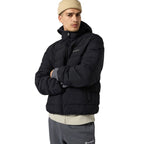Men's Champion Hooded Jacket Black 221548 KK001 Champion