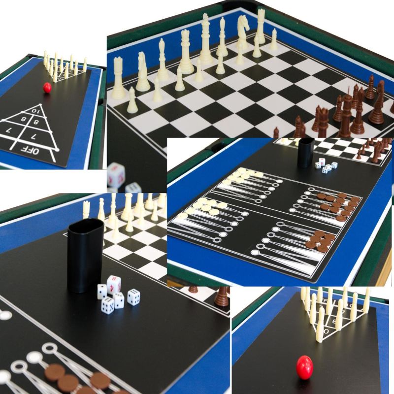 FOOTBALL TABLE FOR MULTI-GAMES 9 IN 1 121x61x80CM Accessories Your Sports Performance