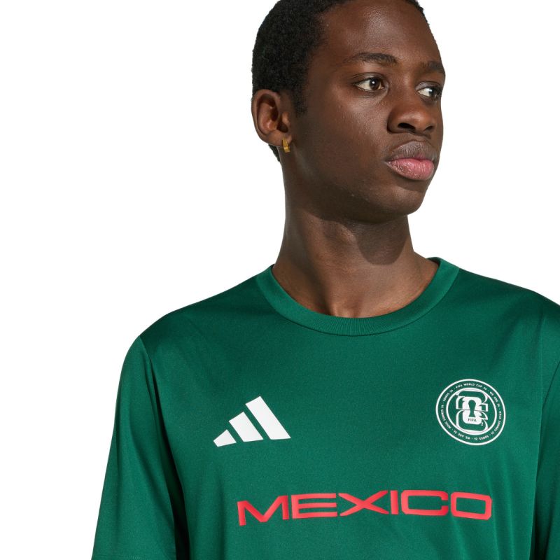 Men's adidas Mexico 26 Jersey green KH2301