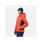 Women's ROSSIGNOL W VELIKA INSULATED JKT ski jacket, orange