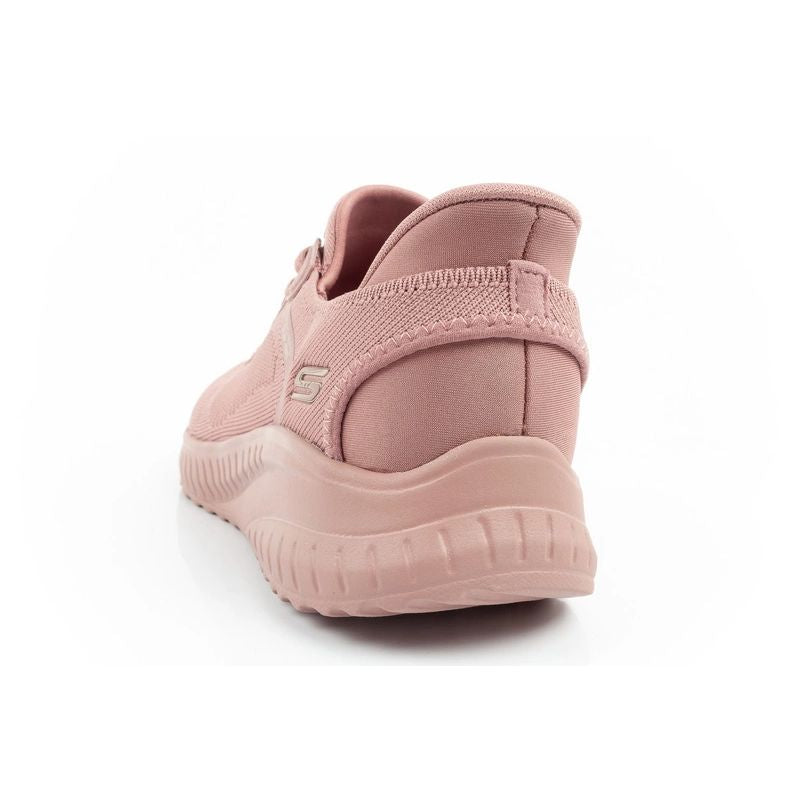 Skechers Bobs Squad-Chaos women's comfortable SLIP-INS sports shoes pink In preparation Your Sports Performance