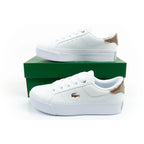 Lacoste women's sports shoes Ziane Platform 126 sneakers white fashionable Lacoste