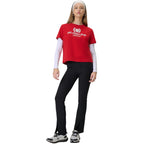 Women's T-shirt 4F F2738 red 4FWSS26TTSHF2738 62S